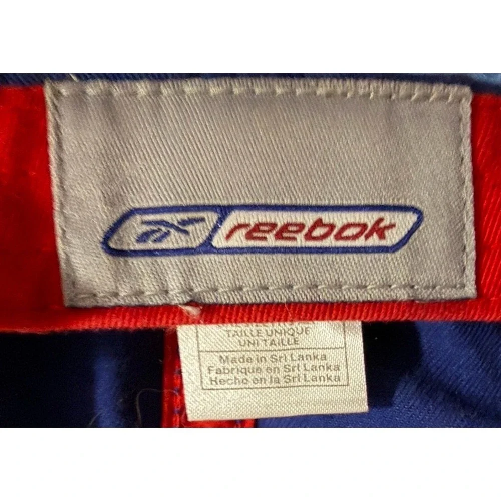 Buffalo Bills Reebok Adjustable Strap back Hat NFL Football Embroidered Logo